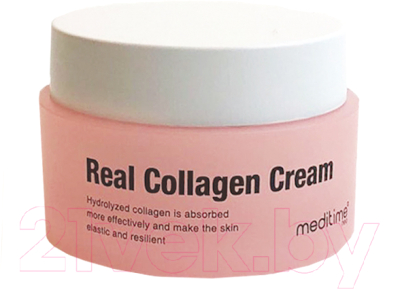 Крем для лица Meditime Real Collagen Cream Антивозрастной (50мл)