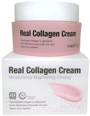 Крем для лица Meditime Real Collagen Cream Антивозрастной (50мл)