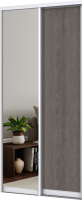 Комплект дверей для корпусной мебели Modern Роланд Р20 (анкор темный) - 