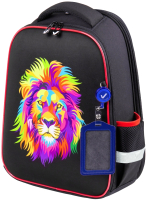 Школьный рюкзак Brauberg Fit. Colorful Lion / 270618 - 