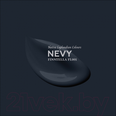 Краска Finntella Kivi Nevy / F-11-1-3-FL001 (2.7л, темно-синий)