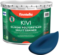 Краска Finntella Kivi Sininen Kuu / F-11-1-3-FL003 (2.7л, лазурно-синий) - 