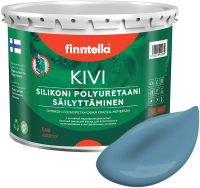 Краска Finntella Kivi Terassininen / F-11-1-3-FL013 (2.7л, пастельный синий) - 