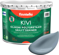 Краска Finntella Kivi Harmaa / F-11-1-3-FL005 (2.7л, серо-голубой) - 