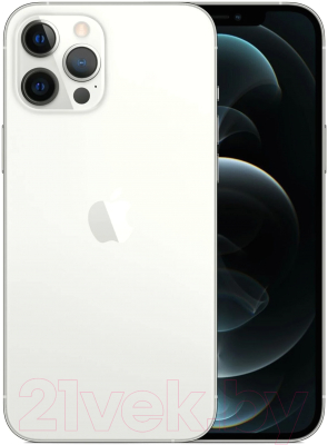 Смартфон восстановленный Apple iPhone 12 Pro 256GB Flip Грейд A (серебристый)