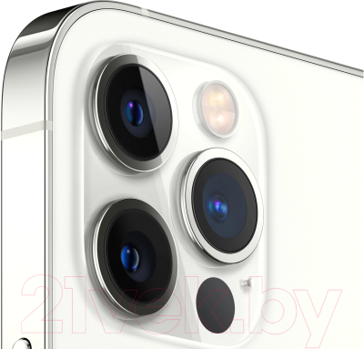 Смартфон восстановленный Apple iPhone 12 Pro 256GB Flip Грейд A (серебристый)