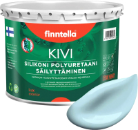 Краска Finntella Kivi Jaata / F-11-1-3-FL018 (2.7л, светло-голубой) - 