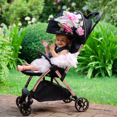 Детская прогулочная коляска Leclerc Baby By Monnalisa / MON28428 (Black)