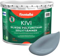 Краска Finntella Kivi Liuskekivi / F-11-1-3-FL046 (2.7л, серый) - 