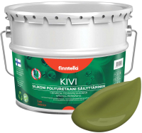 Краска Finntella Kivi Ruoho / F-11-1-9-FL030 (9л, травяной зеленый) - 