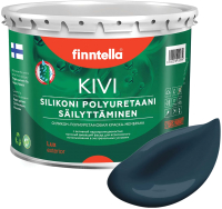 Краска Finntella Kivi Yo / F-11-1-3-FL009 (2.7л, сине-зеленый) - 