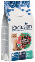 Сухой корм для кошек Exclusion Monoprotein Sterilized Tuna / NGCST12 (12кг) - 
