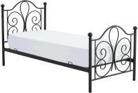 Односпальная кровать Halmar Panama 90x200 (черный) - 