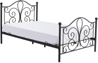 Двуспальная кровать Halmar Panama 160x200 (черный) - 