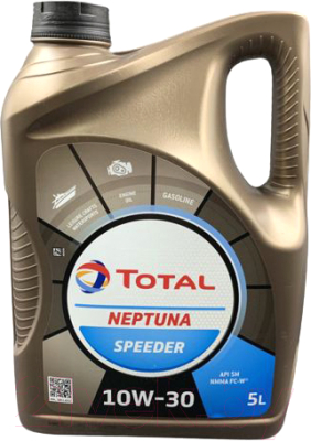 Моторное масло Total Neptuna Speeder 10W30 / 213680 (5л)