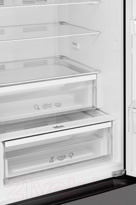 Холодильник с морозильником Weissgauff WRK 2010 DB Total NoFrost