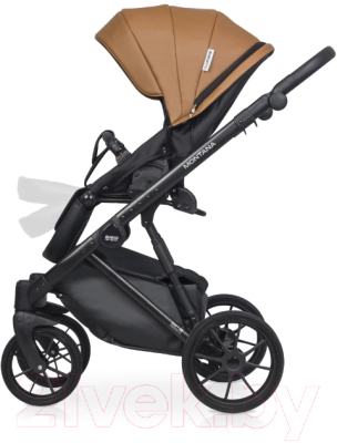 Детская универсальная коляска Riko Montana Ecco 3 в 1 (18, карамель)