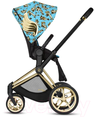 Детская прогулочная коляска Cybex Priam (FE JS Cherubs Blue)