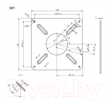 Стол фрезерный БЕЛМАШ RT650L / S257A