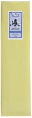 Набор бумаги для папильоток Show Tech Rice Paper Yellow / 65STE002 (желтый)