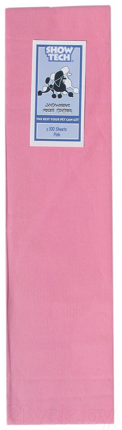 Набор бумаги для папильоток Show Tech Rice Paper Pink / 65STE006