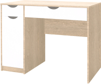 Письменный стол Артём-Мебель Белла СН 119.04 (дуб экспрессив песочный/белый) - 
