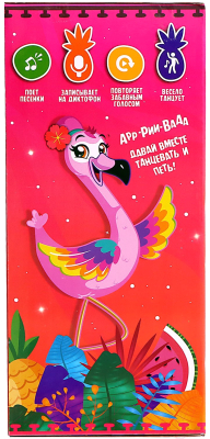 Интерактивная игрушка Zabiaka Веселый фламинго / 9306761
