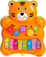 

Развивающая игрушка, Пианино. Новогодний тигруля / 6578446
