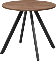 Обеденный стол Millwood Олесунн D800 (дуб табачный Craft/металл черный) - 