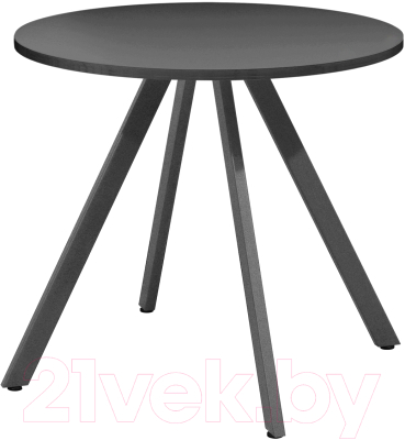 Обеденный стол Millwood Олесунн D800 (антрацит/металл графит)