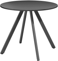 Обеденный стол Millwood Олесунн D800 18мм (антрацит/металл графит) - 