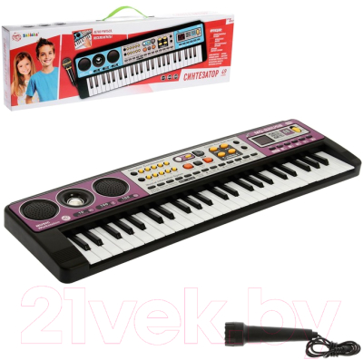 Музыкальная игрушка Zabiaka Синтезатор. Музыкальный взрыв / 727119
