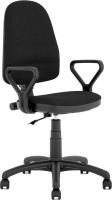 Кресло офисное Halmar Bravo (черный/Oban EF019) - 