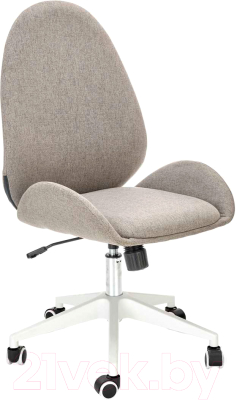 Кресло офисное Halmar Falcao (серый/белый)