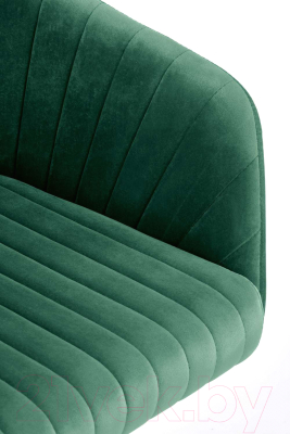 Кресло офисное Halmar Fresco (темно-зеленый/черный)