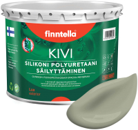 Краска Finntella Kivi Suojaa / F-11-1-3-FL024 (2.7л, серо-зеленый) - 