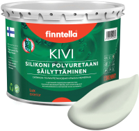 Краска Finntella Kivi Minttu / F-11-1-3-FL028 (2.7л, светло-зеленый) - 