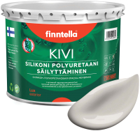 Краска Finntella Kivi Vuoret / F-11-1-3-FL076 (2.7л, теплый серо-коричневый) - 