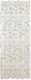 Шторка-занавеска для ванны Sealskin TXT Peva Mind 800146 (180x200, черный/белый) - 
