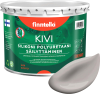 Краска Finntella Kivi Laventeli Pitsi / F-11-1-3-FL105 (2.7л, светло-лиловый) - 