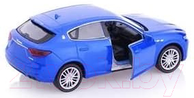Масштабная модель автомобиля Welly Maserati Levante / 3844466 (синий)