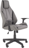 Кресло офисное Halmar Tanger (серый/черный) - 