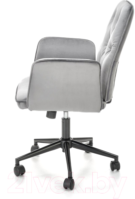 Кресло офисное Halmar Tulip (серый/черный)