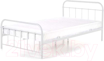 Полуторная кровать Halmar Linda 120x200 (белый)