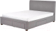 Двуспальная кровать Halmar Modena 180x200 (серый) - 
