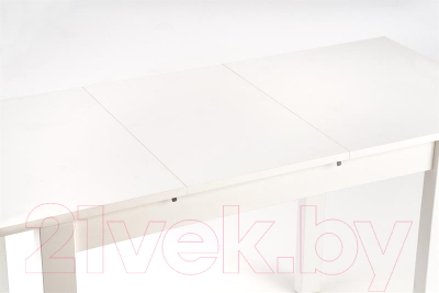 Обеденный стол Halmar Gino 100-138x60x75 (белый/белый)