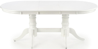 Обеденный стол Halmar Joseph 150-190x90x77 (белый/белый) - 