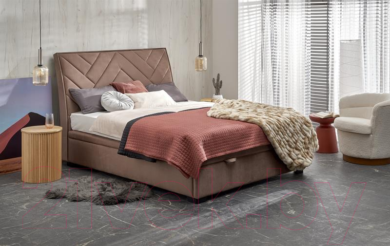 Двуспальная кровать Halmar Continental 160x200