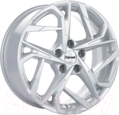 Литой диск Carwel Цаган 17x7" 5x114.3мм DIA 60.1мм ET 45мм SLT