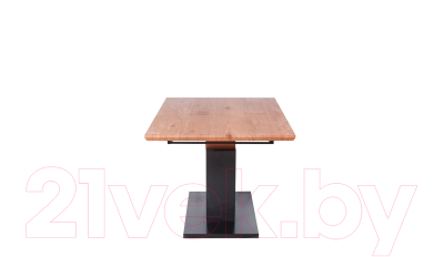 Обеденный стол Halmar Urbano 160-220x90x77 (дуб золотой/черный)